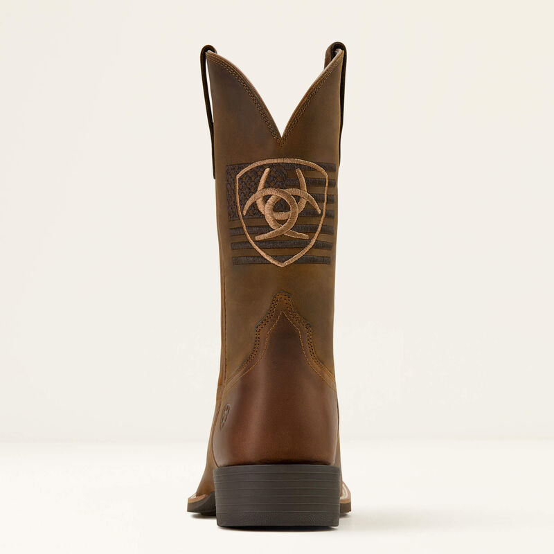 ARIAT Sport Freedom Wide Square Toe Cowboy Boot 10061326