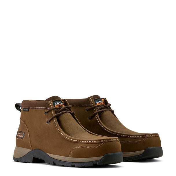 Ariat 10073362 EDGE MOC COMP TOE DARK BROWN MEN