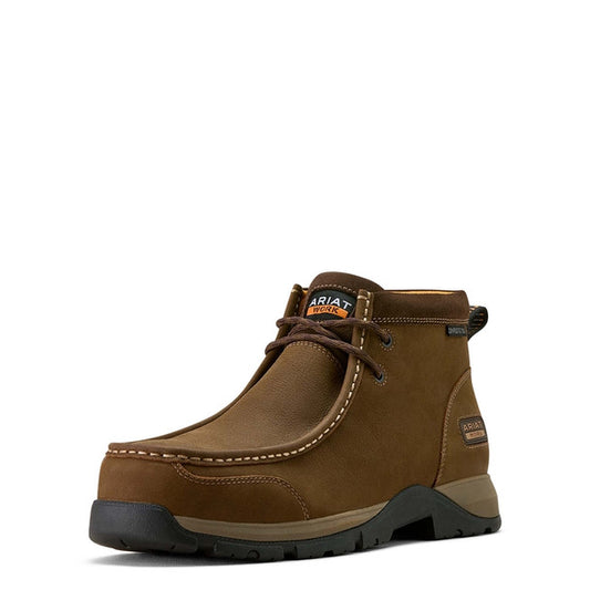 Ariat 10073362 EDGE MOC COMP TOE DARK BROWN MEN