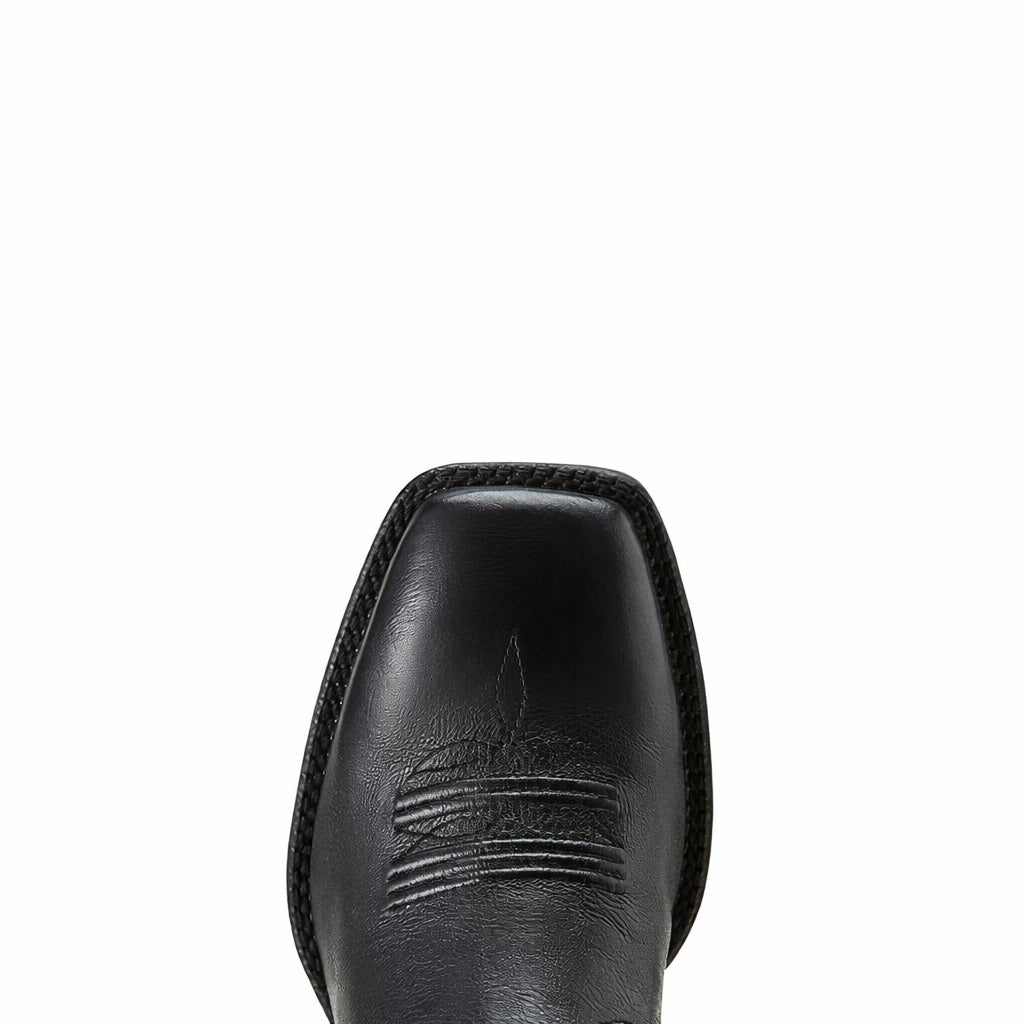 Ariat Men’s Wide Square Toe Western Boot Black (Style 10074245 - EE Wide)