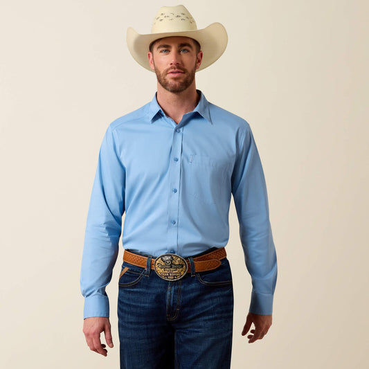 Ariat 10079557 men's Everything Classic Fit Shirt in Allure, front view