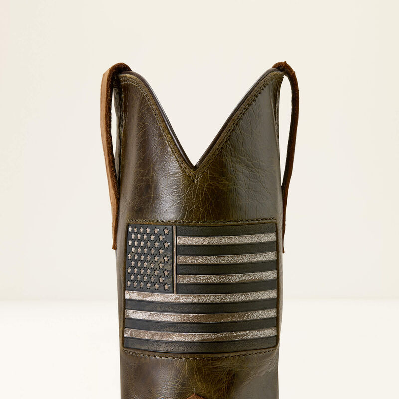 ARIAT Activator Patriot Wide Square Toe Work Boot 10079675