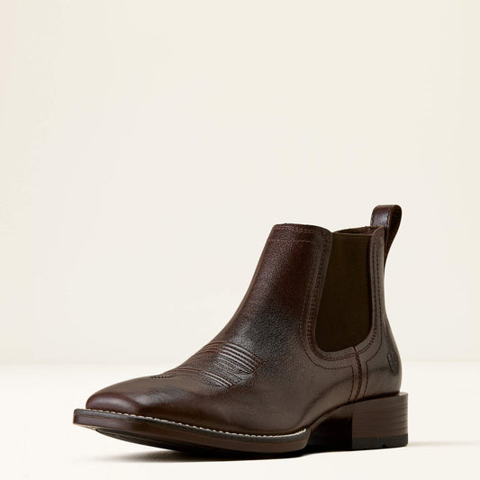 Ariat 10080415 Booker Ultra men's western boot, three-quarter front view