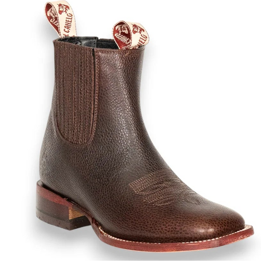 El Canelo El Paso Caisson Chocolate Ankle Boot