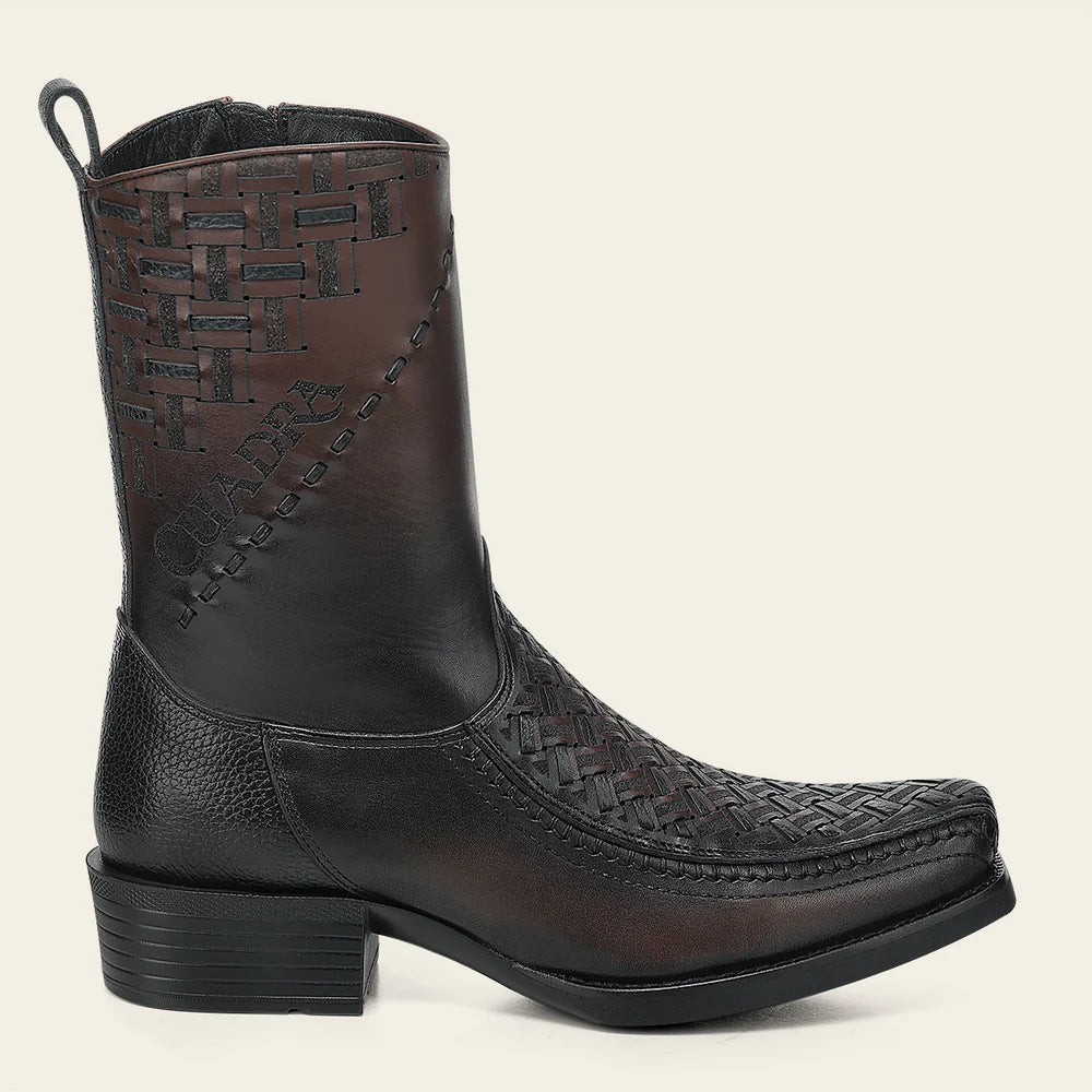 CUADRA Men's Chocolate Genuine Bovine Leather Urban Boots CC293