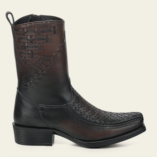 CUADRA Men's Chocolate Genuine Bovine Leather Urban Boots CC293