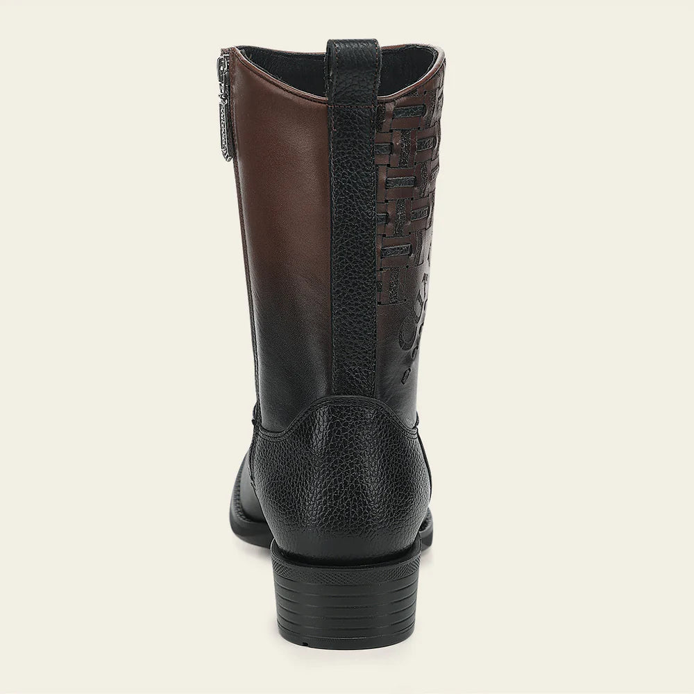 CUADRA Men's Chocolate Genuine Bovine Leather Urban Boots CC293