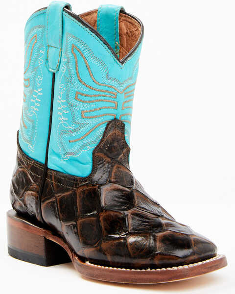 Tanner Mark Little Boys' Cooper Western Boots - Broad Square Toe -TMK205205