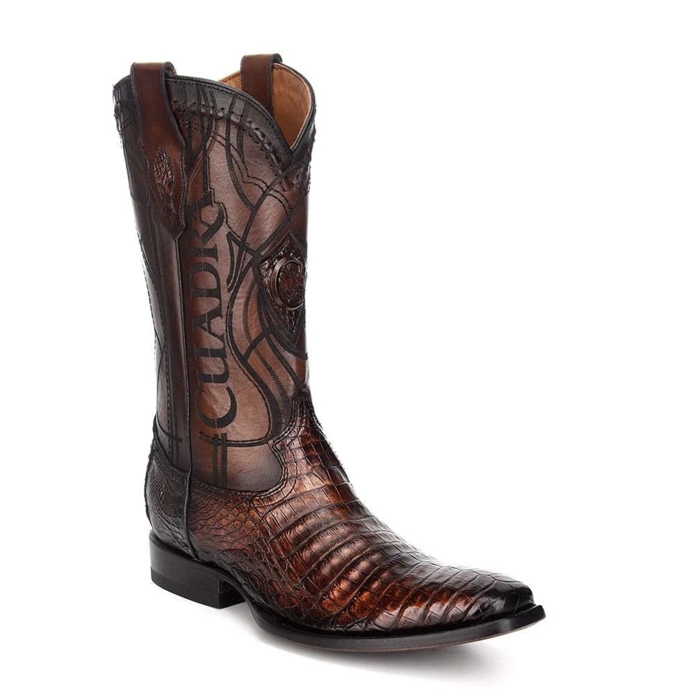 CUADRA BOOT MEN 3C1NFY CU376 OVER PARIS BROWN CAIMAN EXOTIC