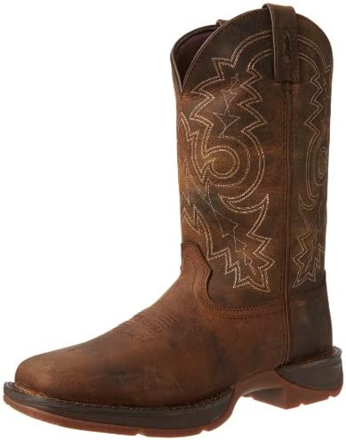 REBEL™ BY DURANGO® STEEL TOE PULL-ON WESTERN BOOT- DB4343