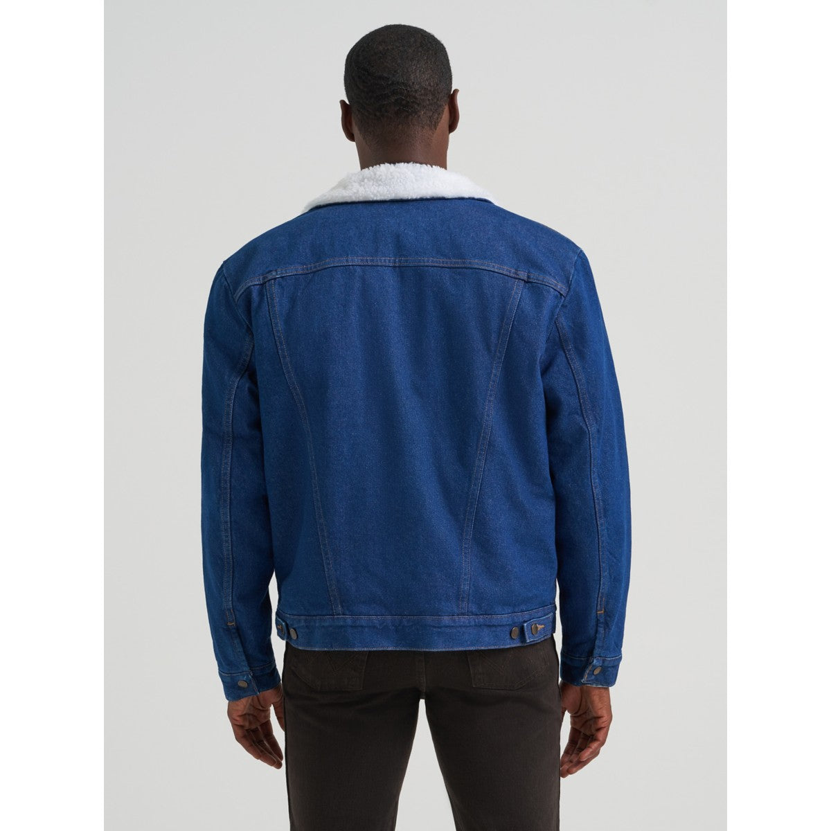 Chamarra de Mezclilla Wrangler con Forro de Borrega para Hombre - 1074255PW