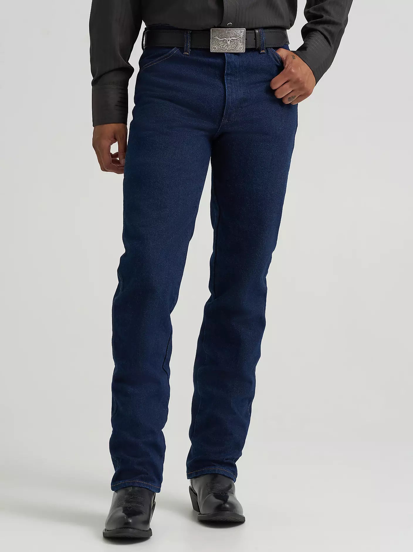 Dark Denim Cowboy Cut® Silver Edition Slim Fit Jean 10933SEDD