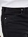 Black And Silver WranglerPatch Jeans 10933SEWK