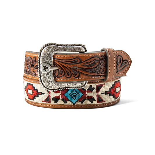 Ariat Men's Multicolor Southwest Embroidered Western Belt A1043697