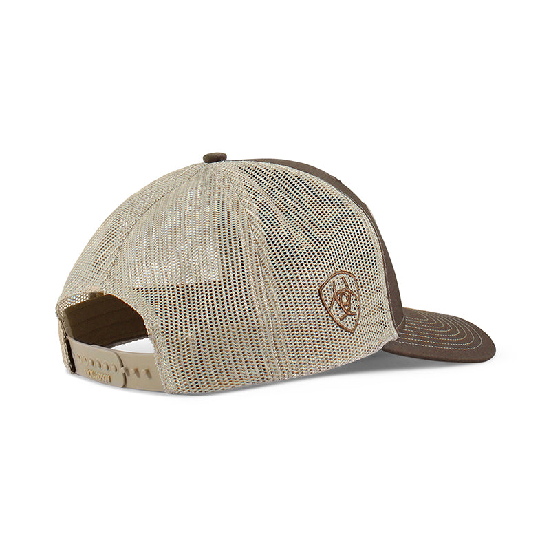 Ariat Men's Brown USA Flag Bull Richardson 112 Snapback Cap A300046002