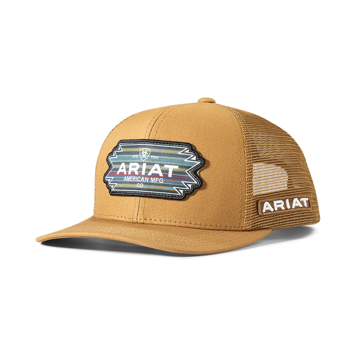 Ariat Men's Gold Multi Southwest Patch Snapback Cap A300081335