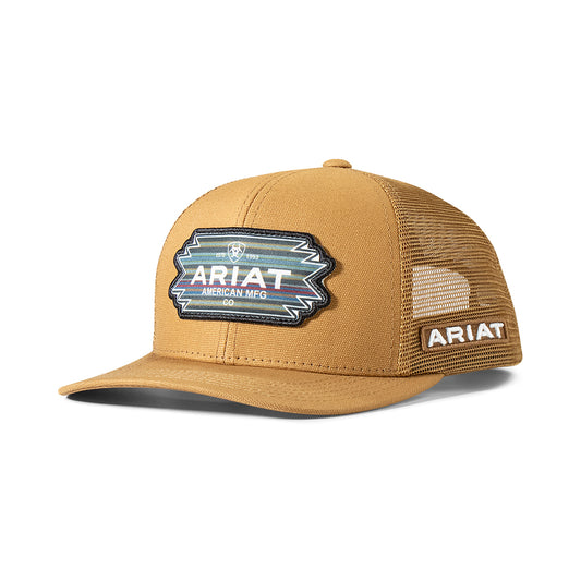 Ariat Men's Gold Multi Southwest Patch Snapback Cap A300081335