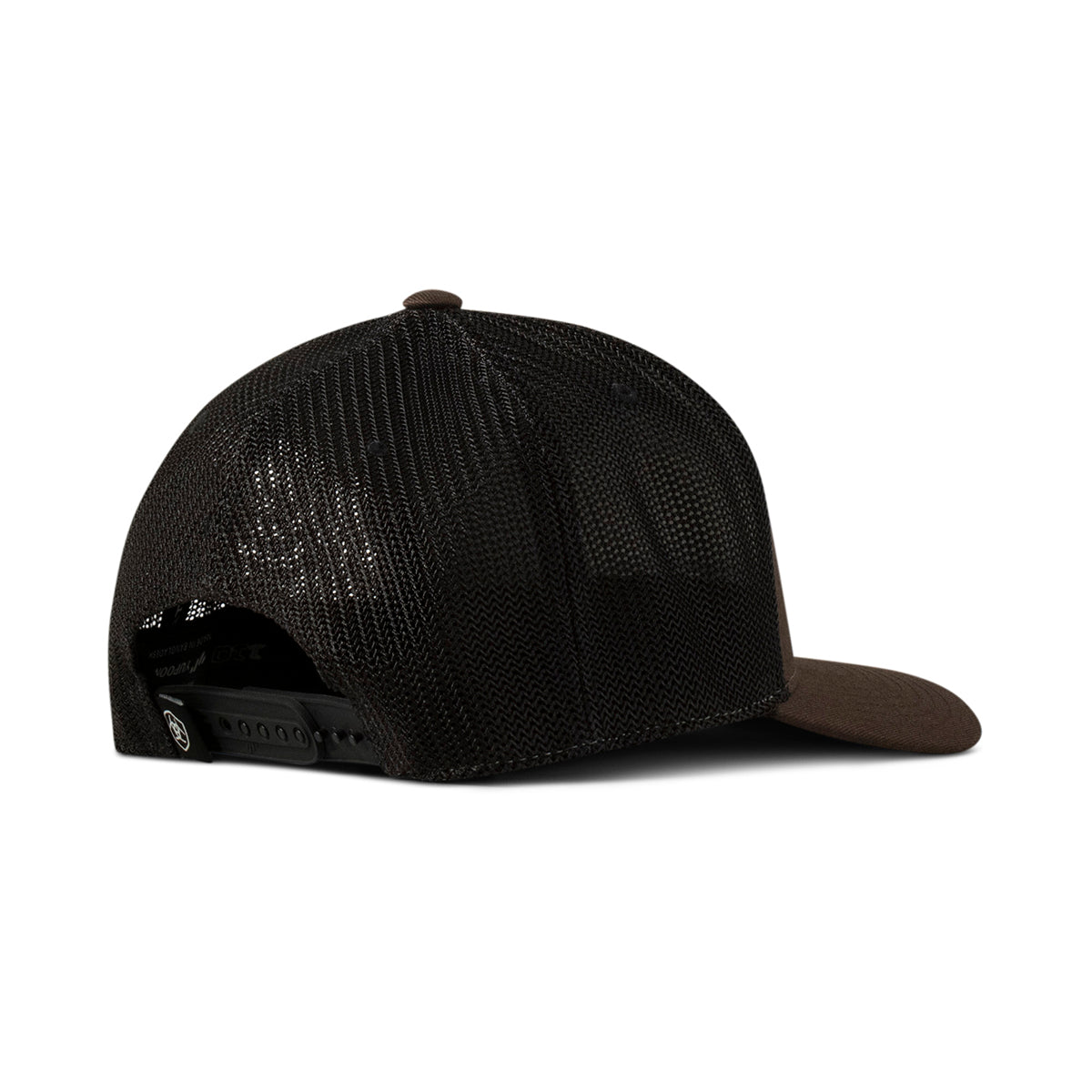 Ariat Men's Brown American Flag Patch Flexfit 110 Snapback Cap A300090702