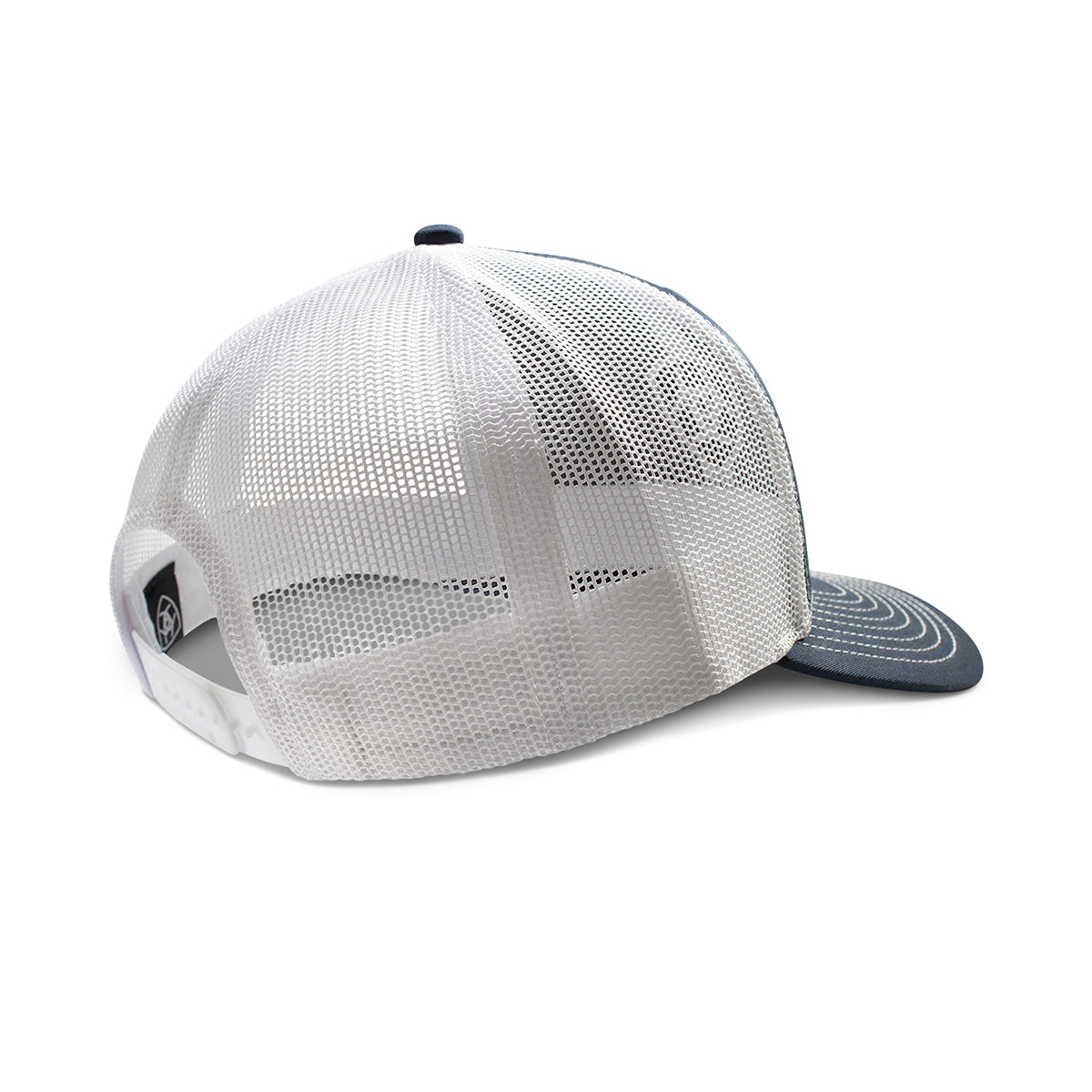 Ariat Men's Navy 3D Embroidery Richardson 112 Snapback Cap A300094303