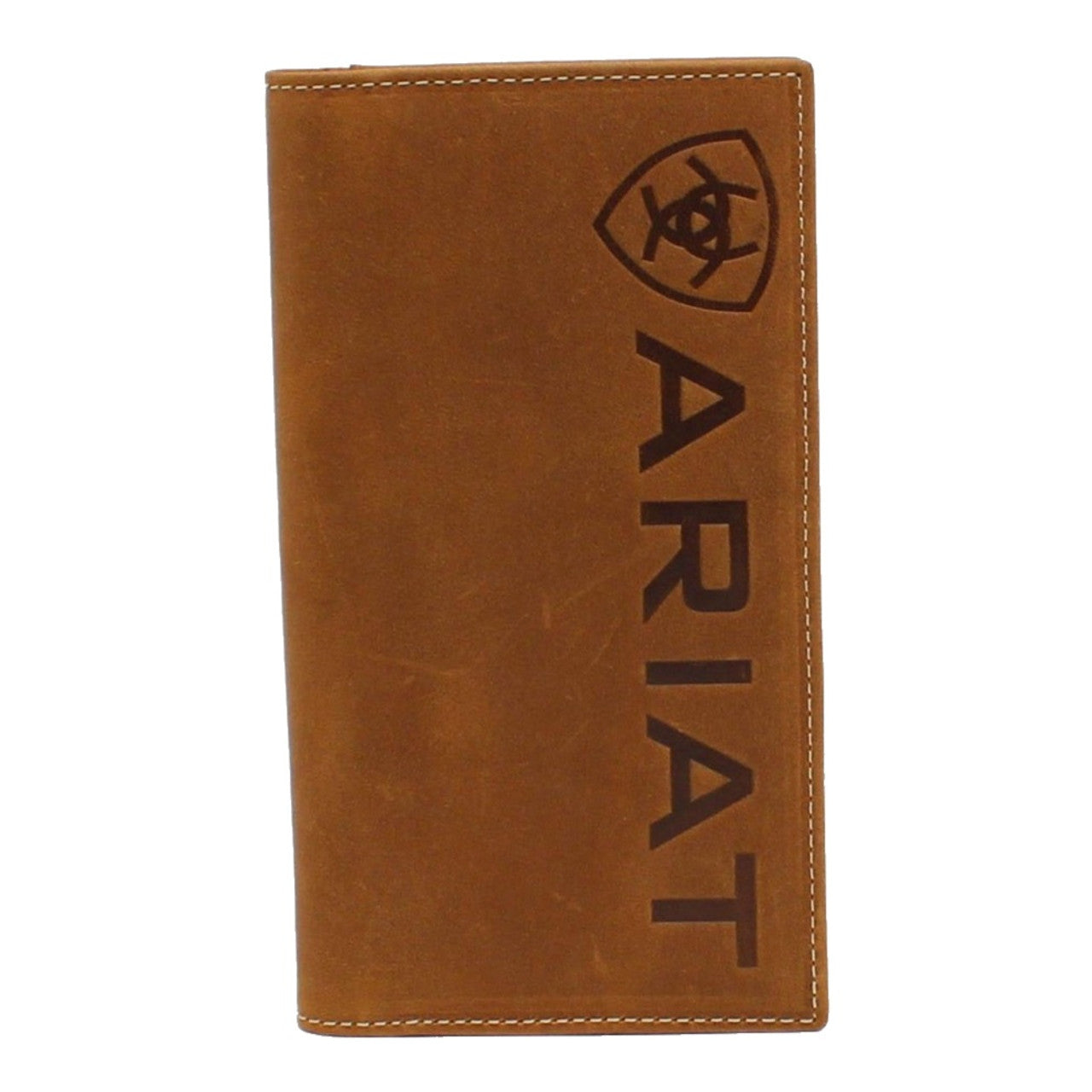 ARIAT RODEO VERTICAL DEBOSSED LARGE MEDIUM BROWN A3545244