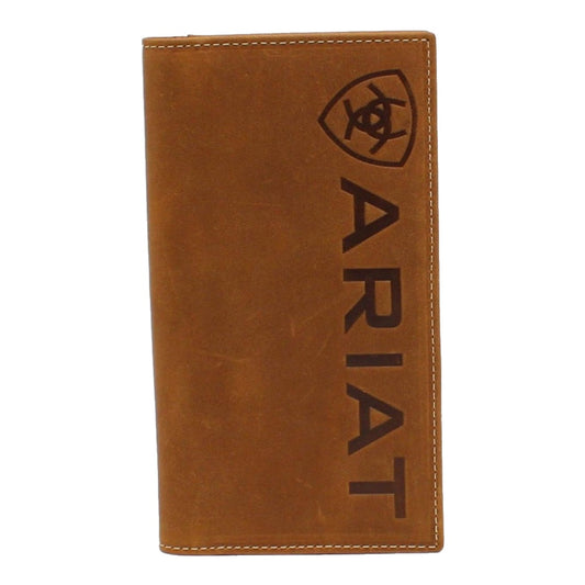 ARIAT RODEO VERTICAL DEBOSSED LARGE MEDIUM BROWN A3545244