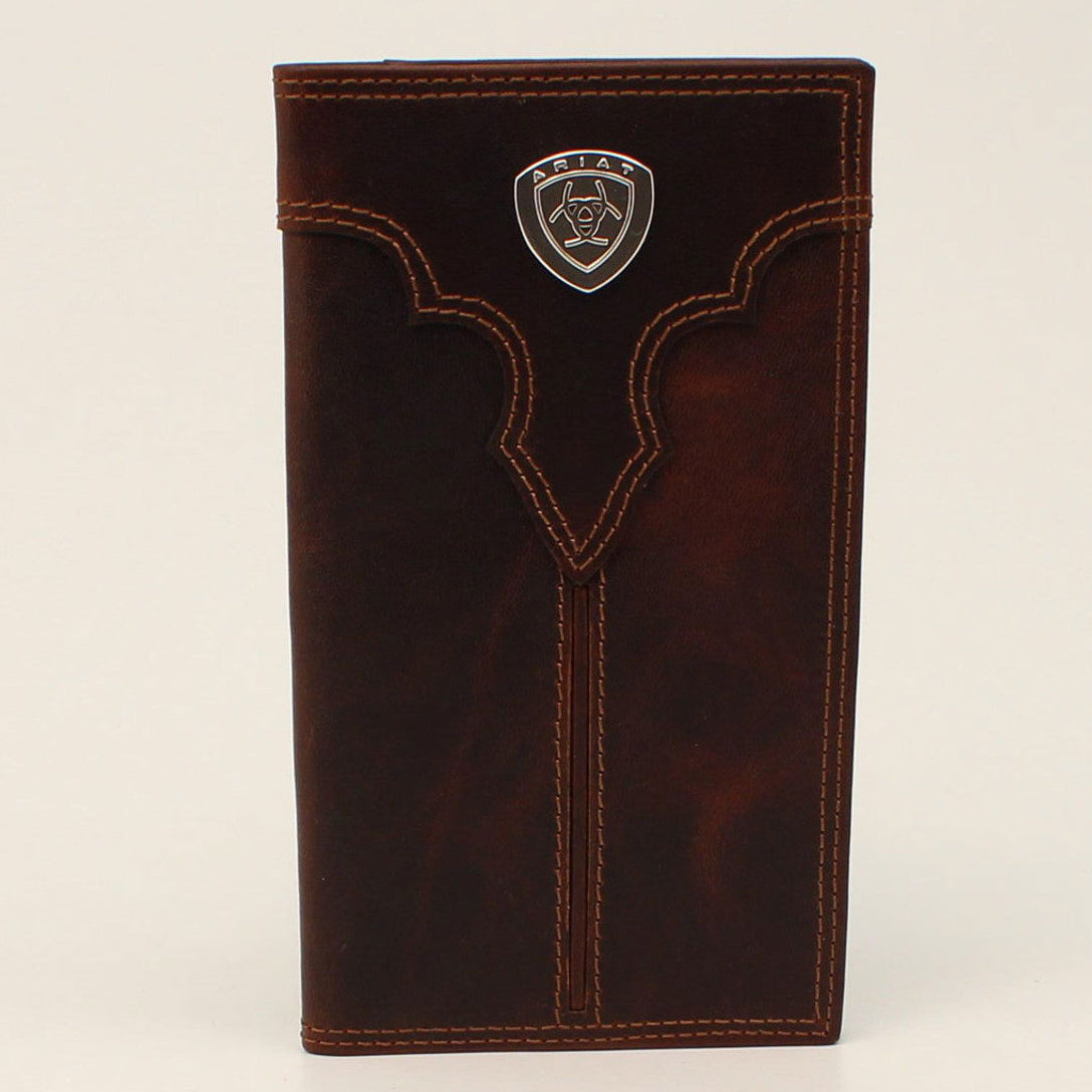 ARIAT CENTER BUMP SHIELD BROWN RODEO - A3550002