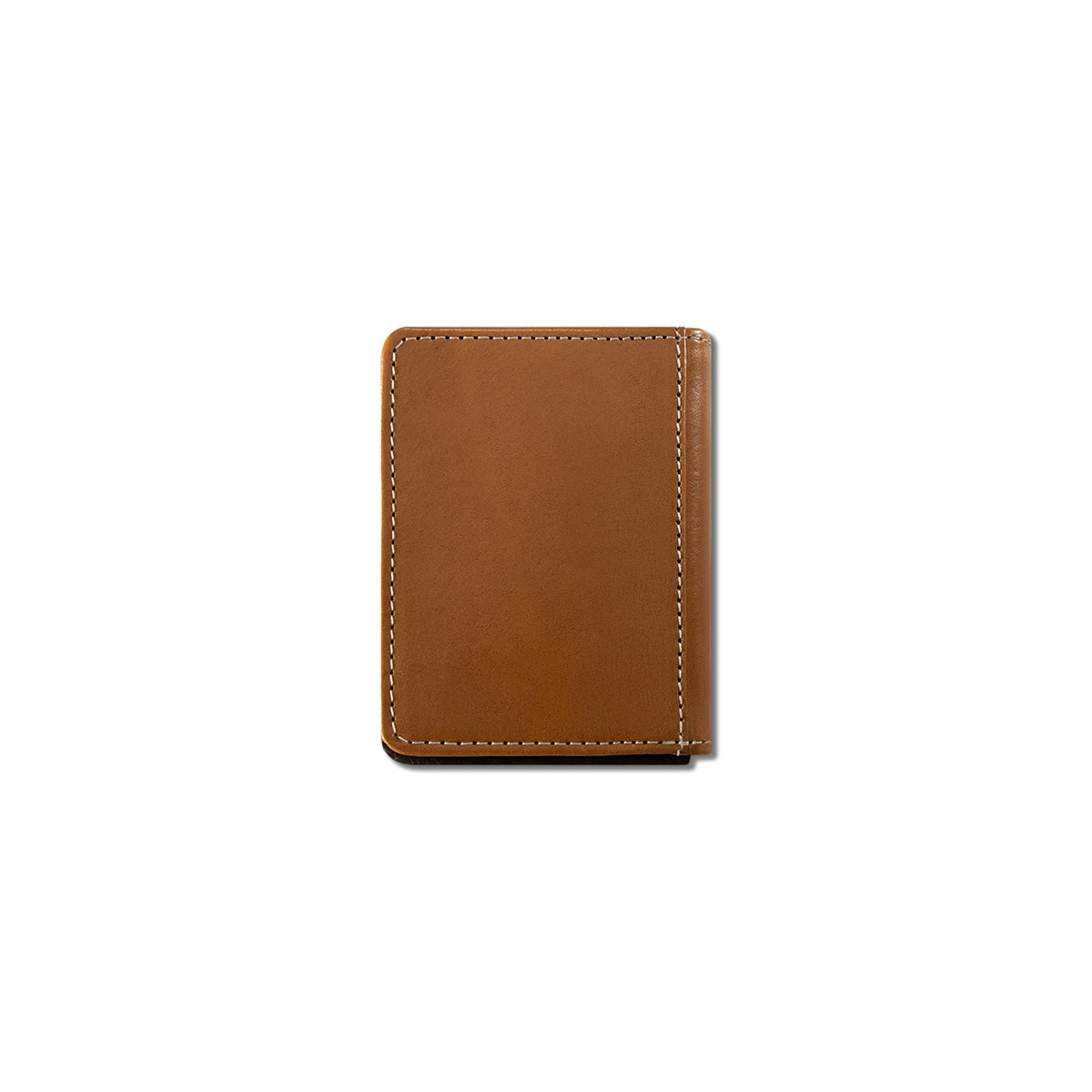 Ariat Men's Tan Flip Basketweave Floral Shield Bifold Wallet A3564208