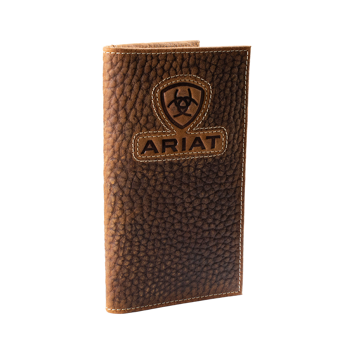 Ariat Men's Brown Inlay Patch Rodeo Wallet A3564702