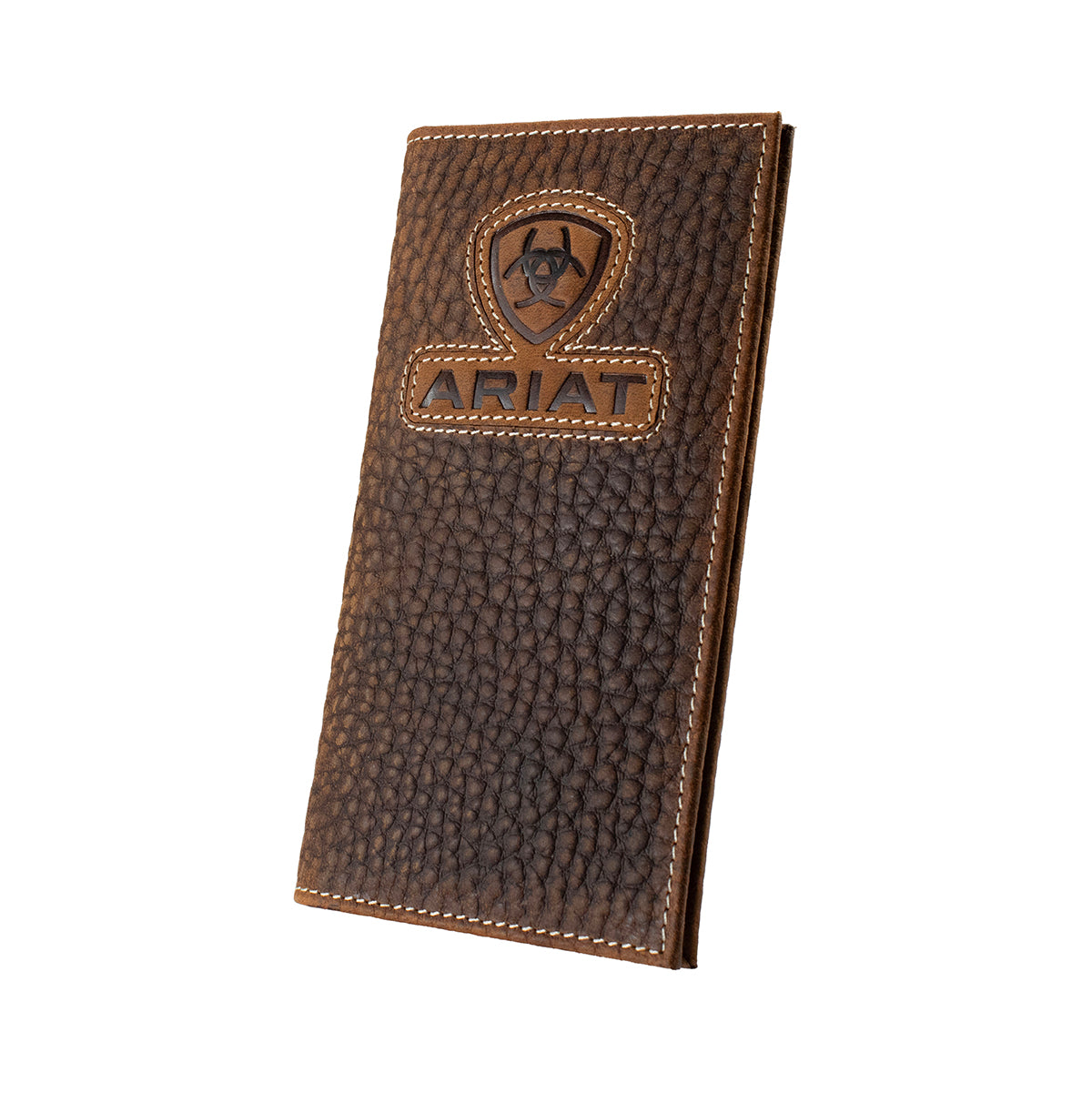 Ariat Men's Brown Inlay Patch Rodeo Wallet A3564702