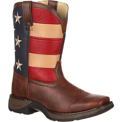 DURANGO® KID'S PATRIOTIC WESTERN BOOT - BT245