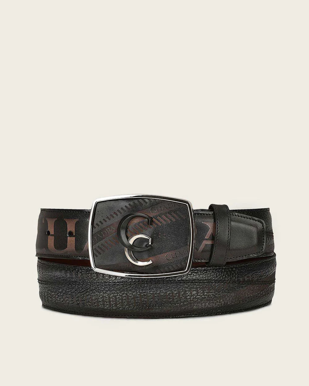 Cuadra Men's Western Grey western Belt