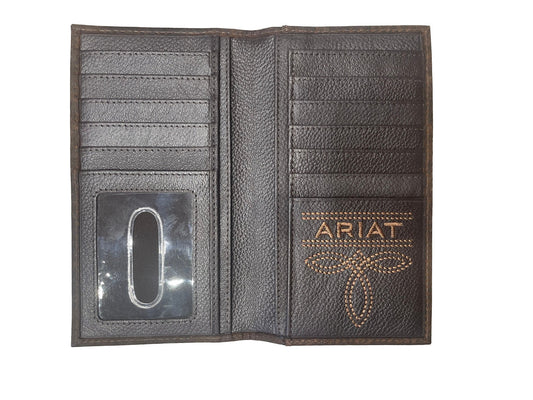 ARIAT CENTER BUMP SHIELD BROWN RODEO - A3550002