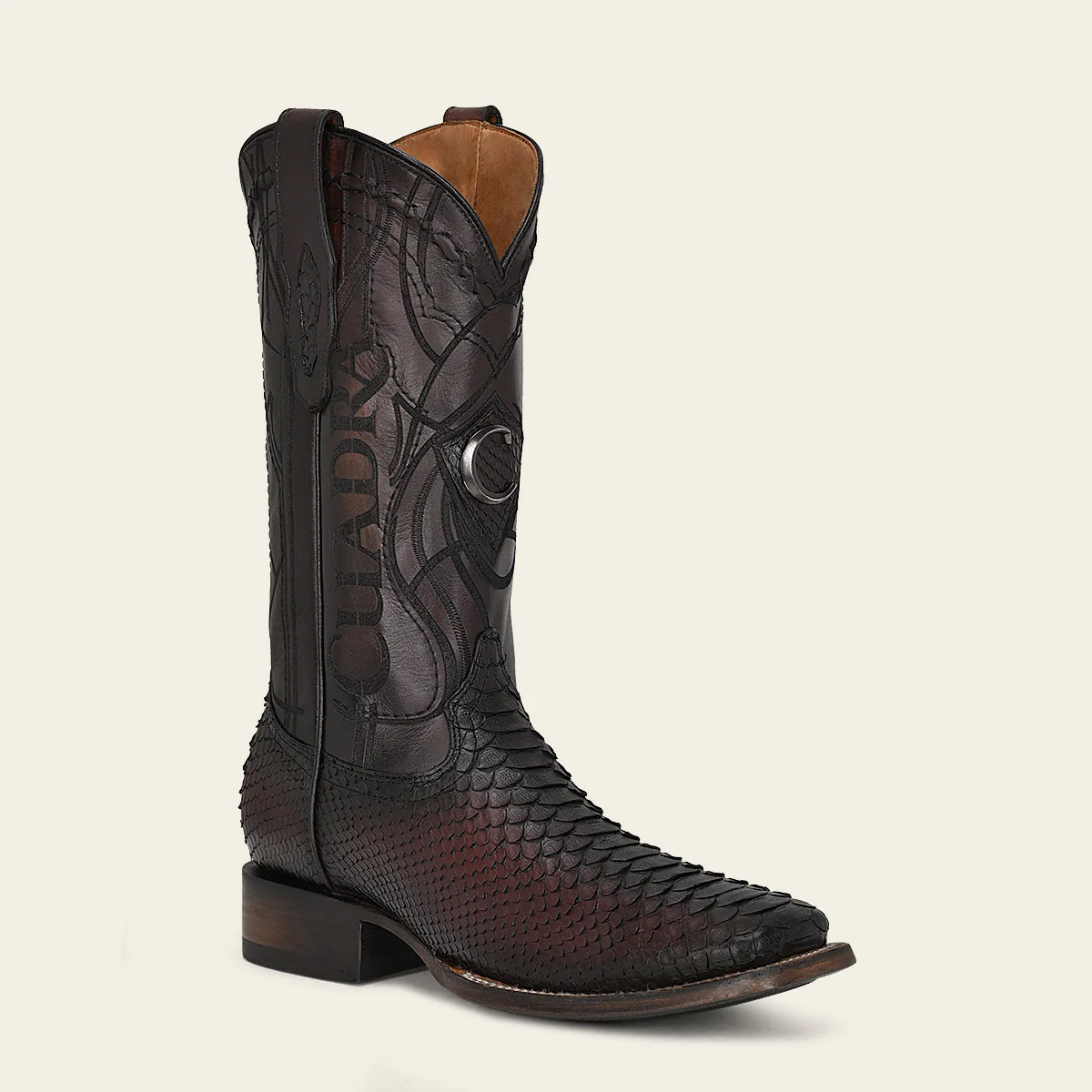 CUADRA BOOT MN 3Z2LPH LISBOA CHERRY PYTON EMBROIDERY & LASER EE