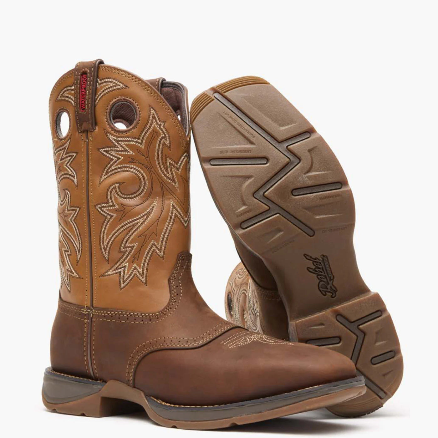 DB019 DURANGO REBEL™ BY DURANGO® STEEL TOE WATERPROOF WESTERN BOOT