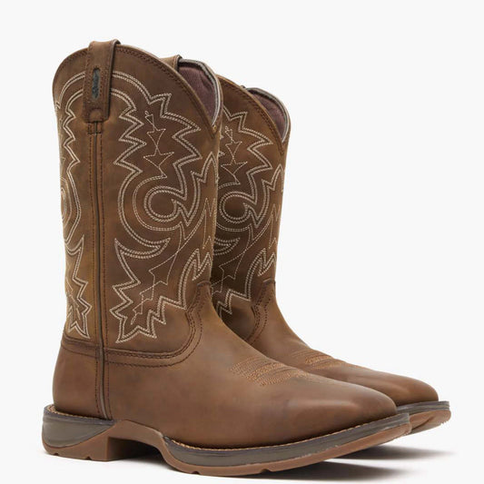 REBEL™ BY DURANGO® STEEL TOE PULL-ON WESTERN BOOT- DB4343