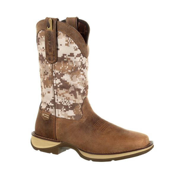 Rebel™ by Durango® Desert Camo Pull-on Western Boot - DDB0166