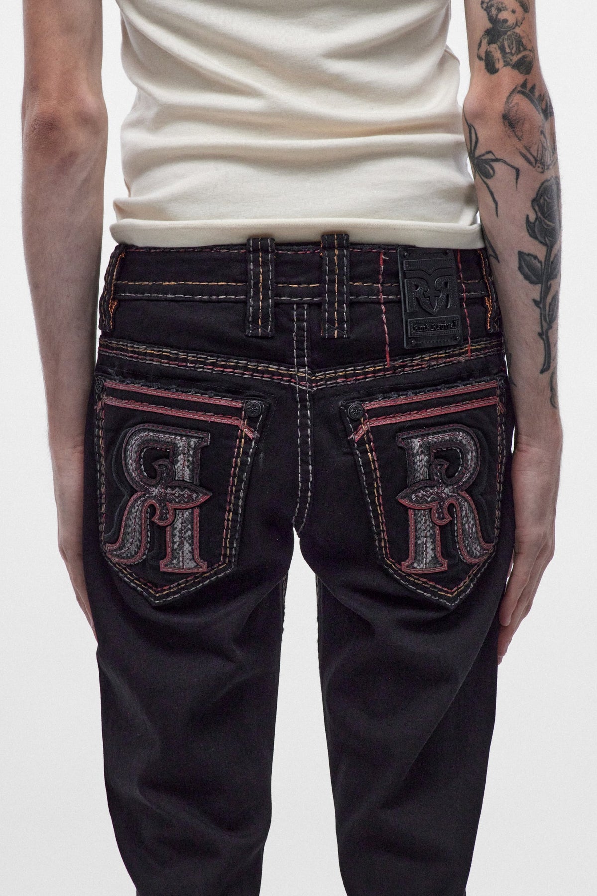 Rock Revival Men's Harlan Black Straight Leg Jean RP5723J204R - photo 5