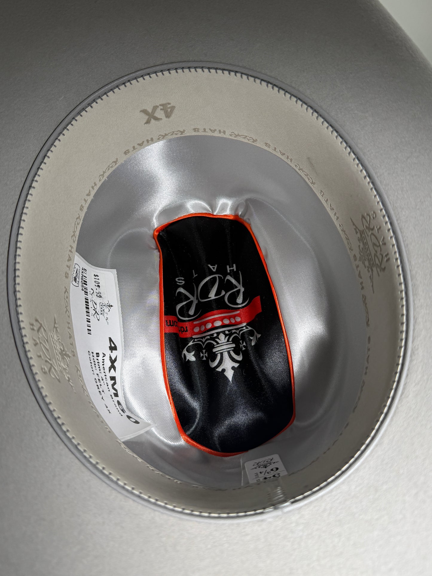 Texana RDR Marlboro 4X de Fieltro Silver Gray
