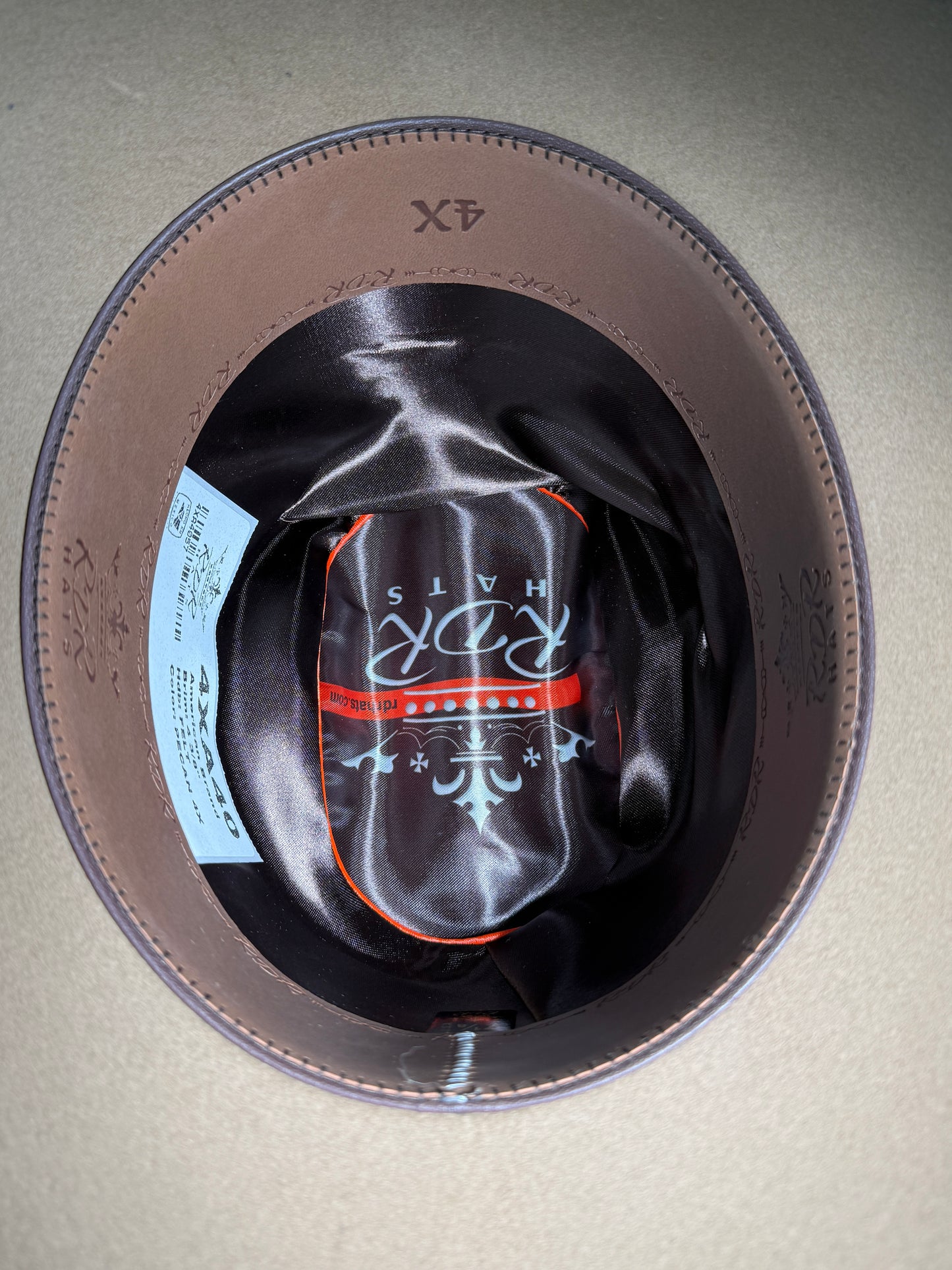 Texana RDR Open Crown 4X de Fieltro Pecan