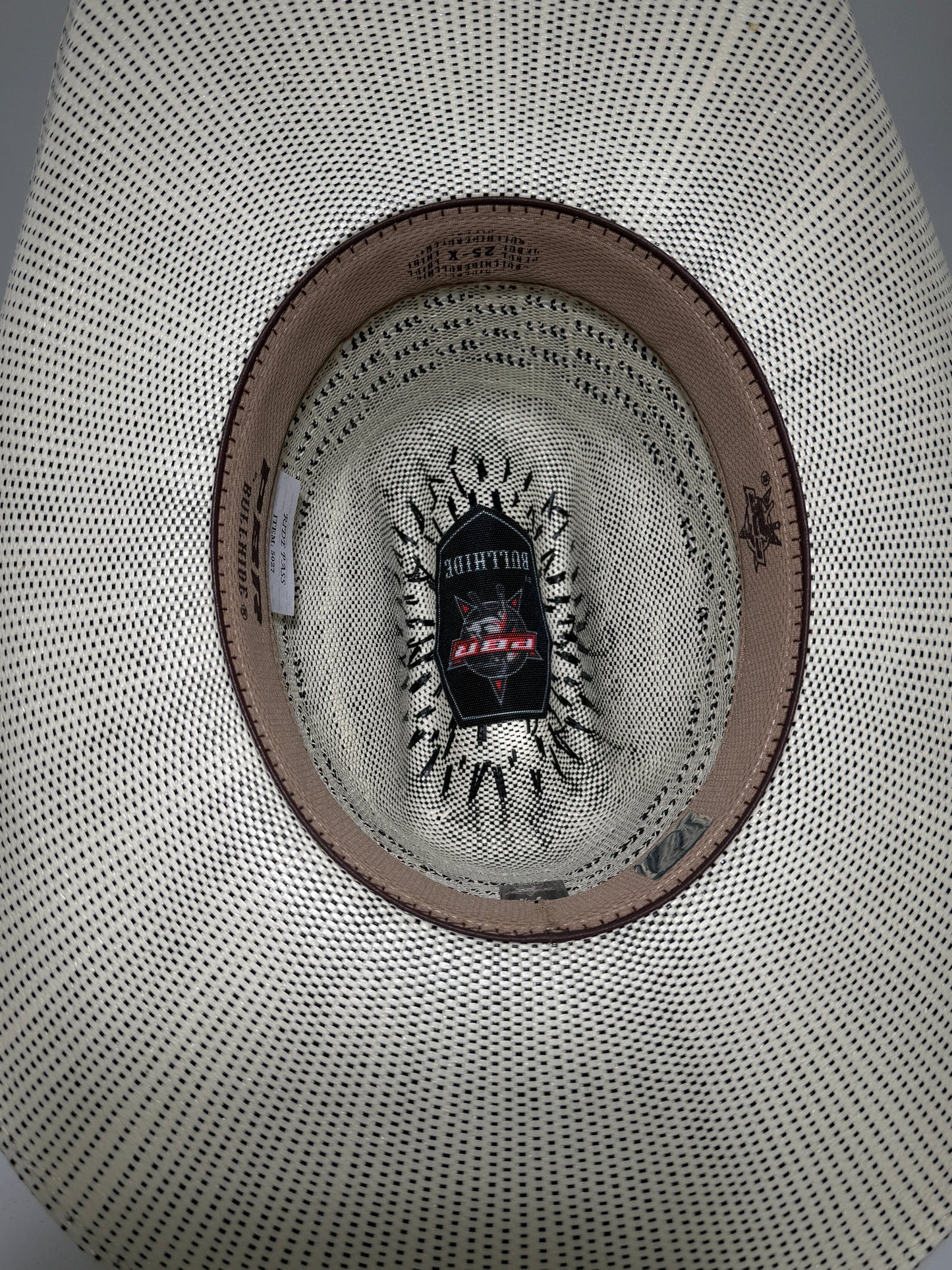 Sombrero Vaquero Bullhide PBR Ride Pass 25X de Palma Natural 5027