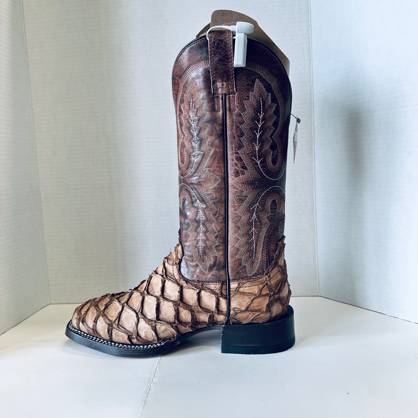 ARIAT Deep Water Western Boot  AGED TAN PIRARUC - 10044421