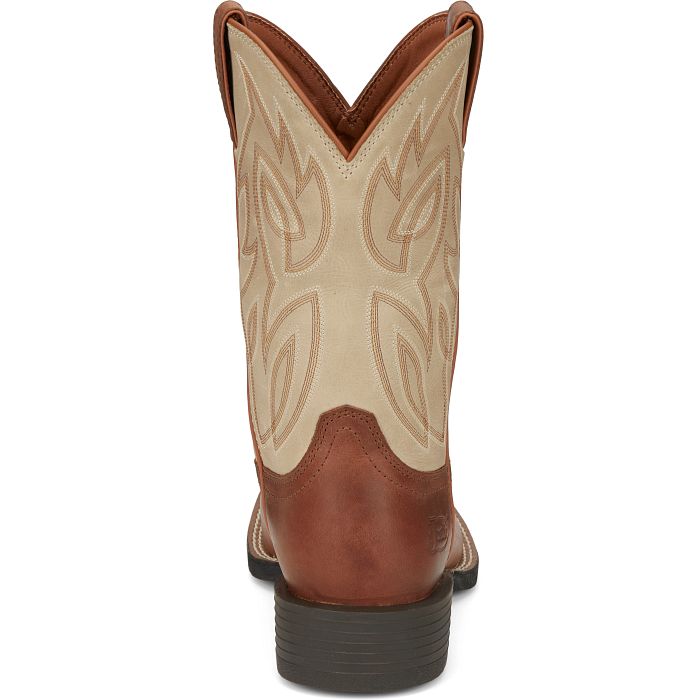 JUSTIN CANTER 11" WESTERN BOOT Whiskey (Brown) - SE7511