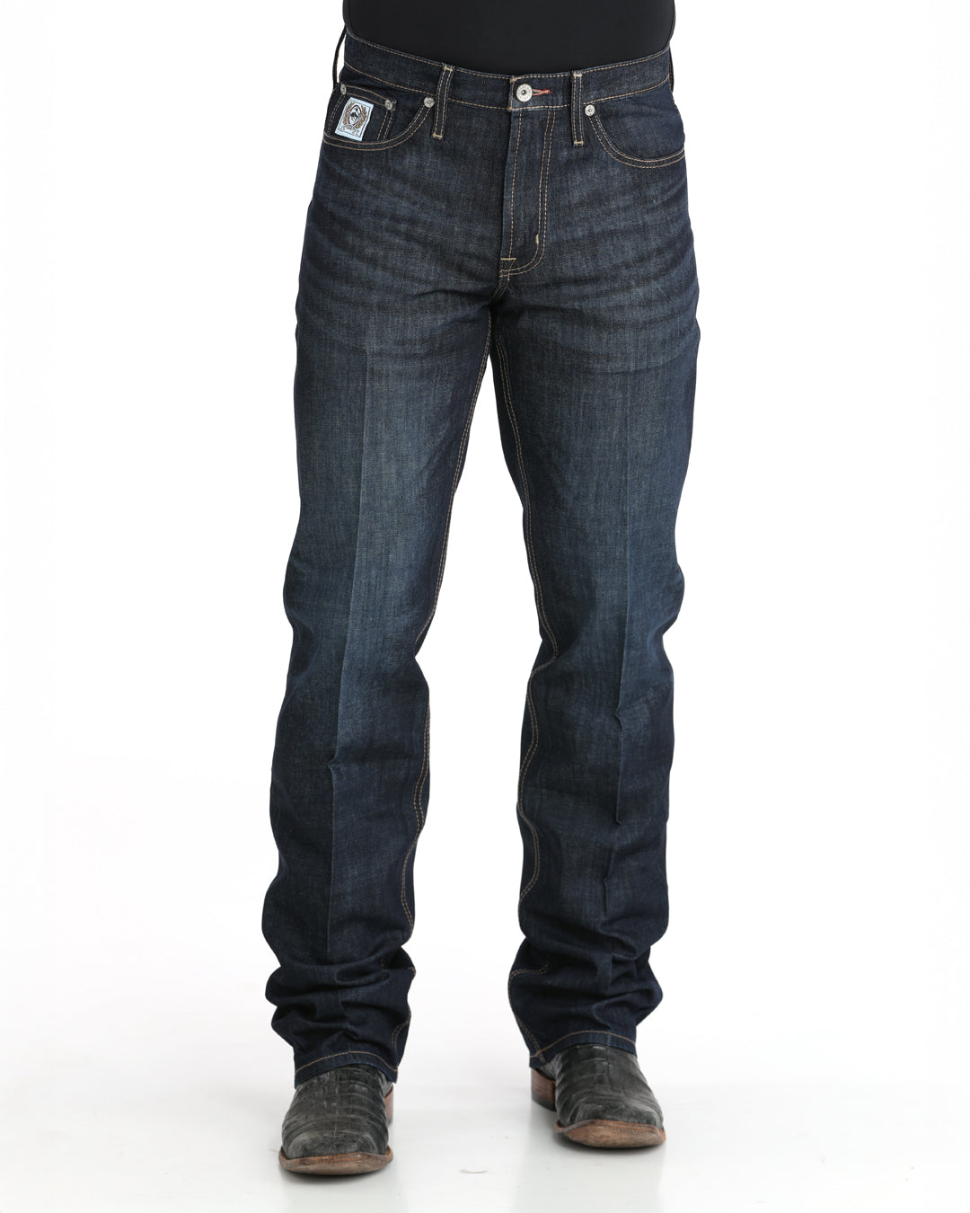 Cinch Men's White Label 057 Relaxed Straight Jean Dark Stone - view 1