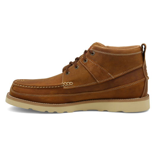 Twisted X MCA0007 men's 4 inch wedge sole boot in oiled saddle, view 2