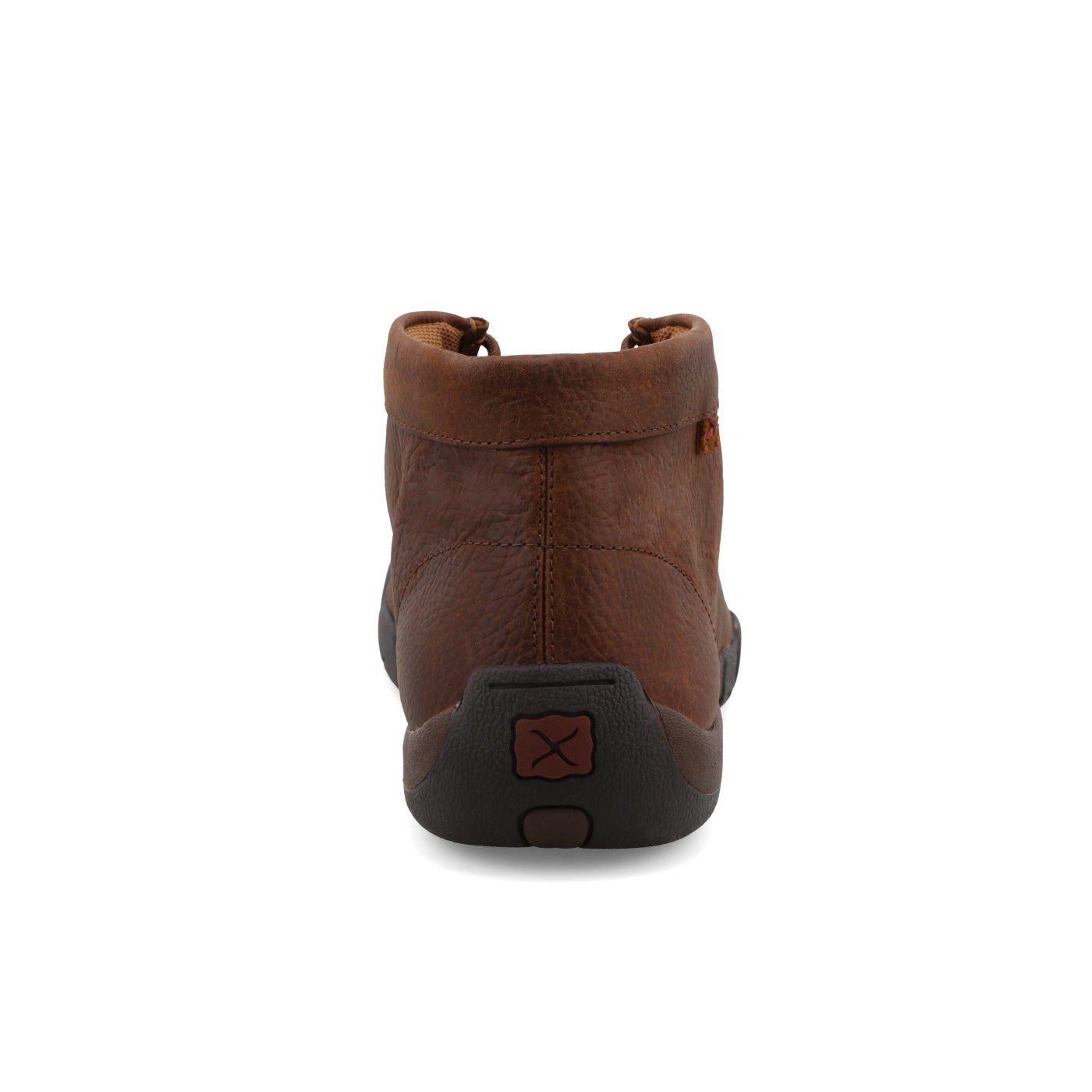 Twisted X Chukka Driving Moc Copper, rubber driving moc outsole detail