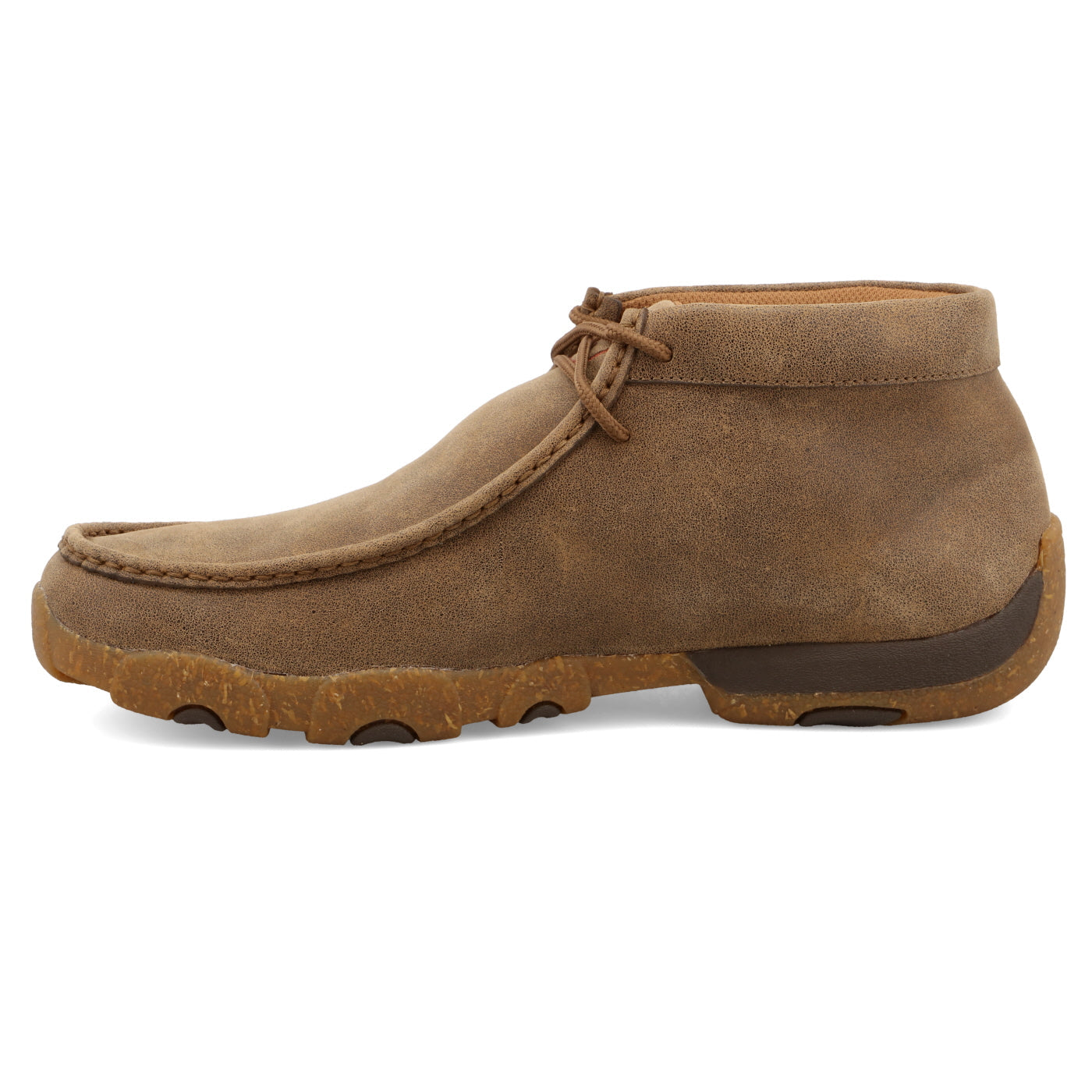 Twisted X MDM0092 bomber chukka driving moc, inner side view