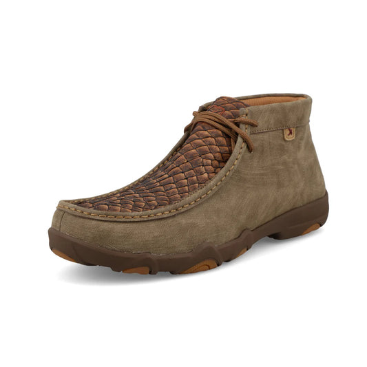 TWISTED Men's Chukka UltraLite X™ Driving Moc Style: MDMU004 EE