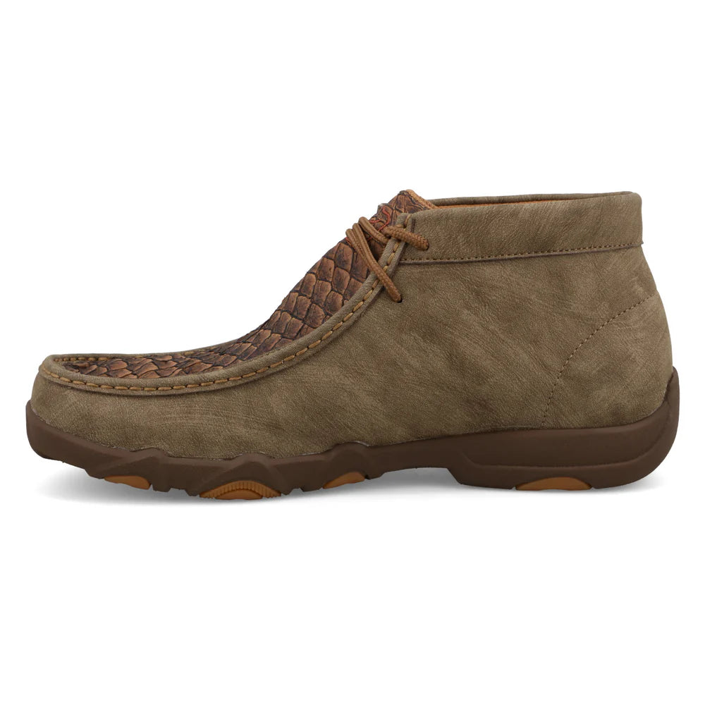 TWISTED Men's Chukka UltraLite X™ Driving Moc Style: MDMU004 EE