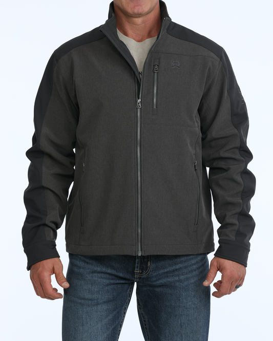 Cinch Men's Bonded Jacket MWJ1946001 in Brown, front view