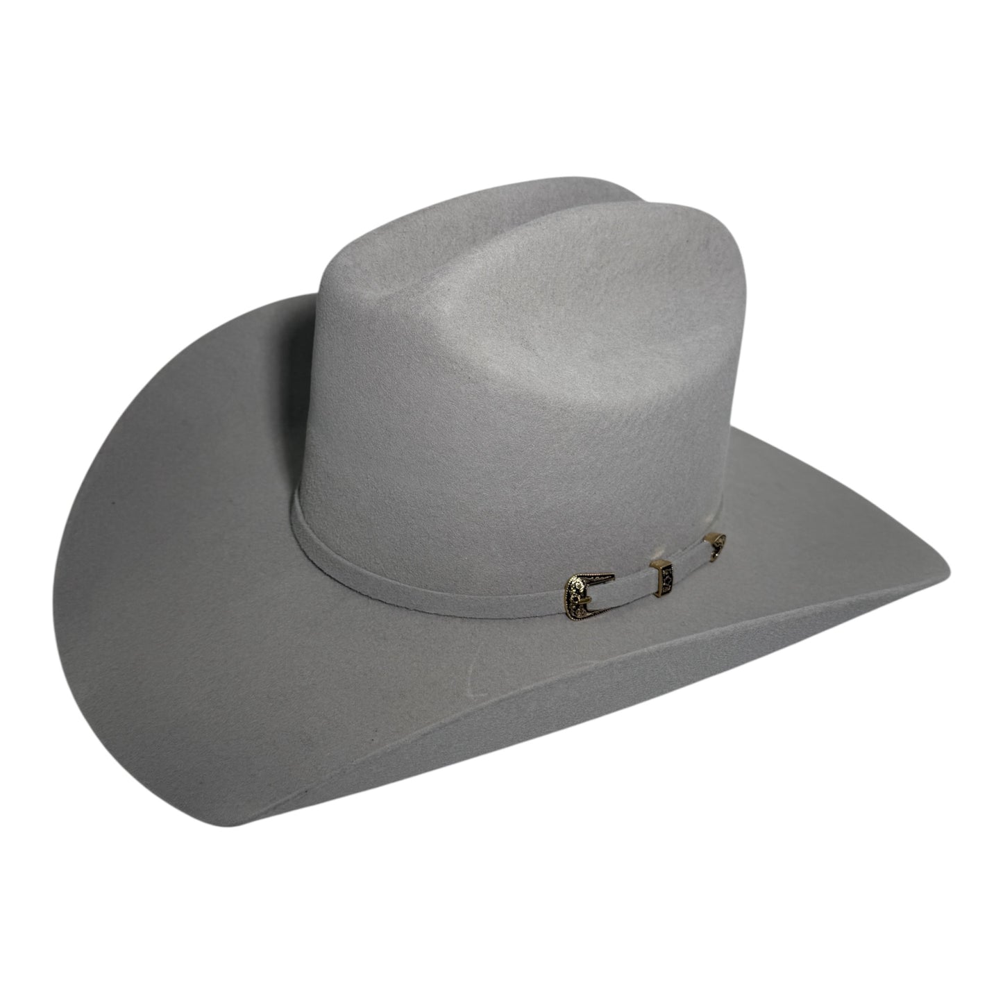 RDR Marlboro 4X men's felt cowboy hat in silver gray